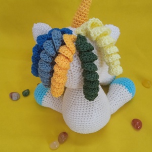 Amigurumi Unikornis - játék & sport - plüssállat & játékfigura - más figura - Meska.hu