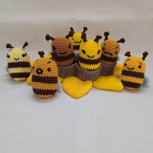 Amigurumi Méhkas-virág - Meska.hu