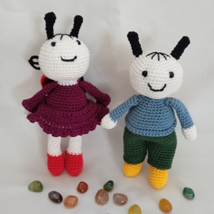 Amigurumi Bogyó és Babóca - Meska.hu