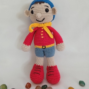 Amigurumi Noddy - játék & sport - plüssállat & játékfigura - más figura - Meska.hu