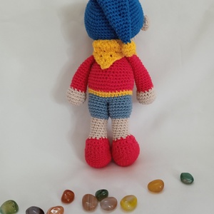 Amigurumi Noddy - játék & sport - plüssállat & játékfigura - más figura - Meska.hu