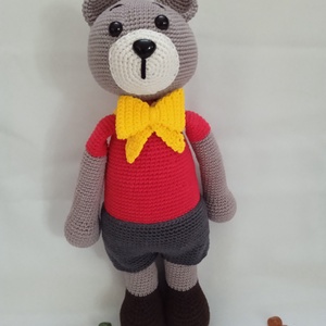Amigurumi Nagymaci - játék & sport - plüssállat & játékfigura - maci - Meska.hu