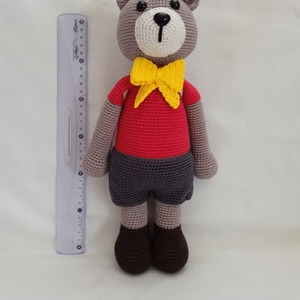 Amigurumi Nagymaci - játék & sport - plüssállat & játékfigura - maci - Meska.hu