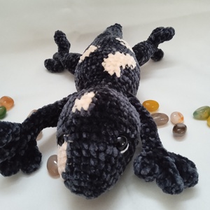 Amigurumi Szalamandra - játék & sport - plüssállat & játékfigura - más figura - Meska.hu