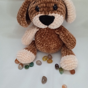 Amigurumi Kutyus, Játék & Sport, Plüssállat & Játékfigura, Kutya, Horgolás, MESKA
