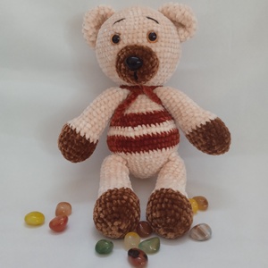Amigurumi Maci  - játék & sport - plüssállat & játékfigura - maci - Meska.hu