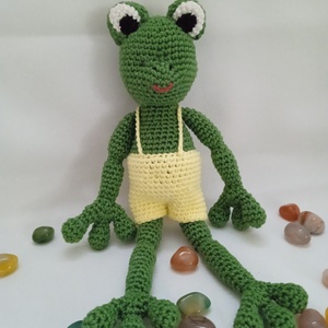 Amigurumi Béka - Meska.hu
