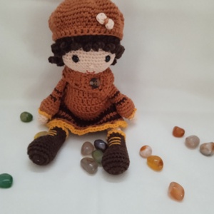 Amigurumi Leányka - Meska.hu