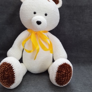 Amigurumi Óriás maci - játék & sport - plüssállat & játékfigura - maci - Meska.hu