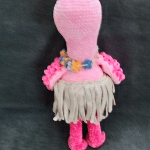Amigurumi Flamingó szoknyában - játék & sport - plüssállat & játékfigura - más figura - Meska.hu
