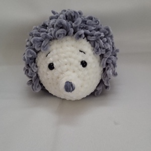 Amigurumi Süni - játék & sport - plüssállat & játékfigura - süni - Meska.hu