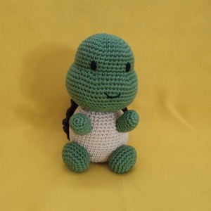 Amigurumi Teknős - játék & sport - plüssállat & játékfigura - más figura - Meska.hu