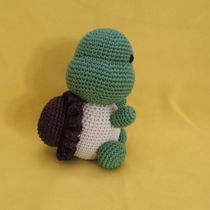 Amigurumi Teknős - játék & sport - plüssállat & játékfigura - más figura - Meska.hu
