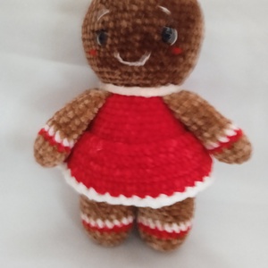 Amigurumi Mézeskalács lány - játék & sport - plüssállat & játékfigura - más figura - Meska.hu