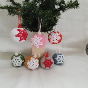 Karácsonyi gömb - karácsony - karácsonyi lakásdekoráció - karácsonyfadíszek - Meska.hu