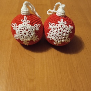 Amigurumi Karácsonyi gömb - Meska.hu