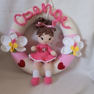 Babaváró ajtódísz - Meska.hu