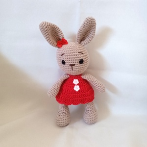 Amigurumi Nyuszi - játék & sport - plüssállat & játékfigura - nyuszi - Meska.hu