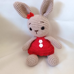 Amigurumi Nyuszi - játék & sport - plüssállat & játékfigura - nyuszi - Meska.hu