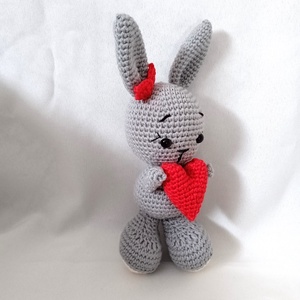 Amigurumi Nyuszi - játék & sport - plüssállat & játékfigura - nyuszi - Meska.hu