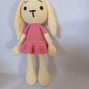 Amigurumi Nyuszi - játék & sport - plüssállat & játékfigura - nyuszi - Meska.hu