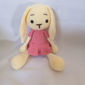 Amigurumi Nyuszi - játék & sport - plüssállat & játékfigura - nyuszi - Meska.hu