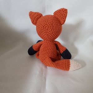 Amigurumi Róka - játék & sport - plüssállat & játékfigura - róka - Meska.hu