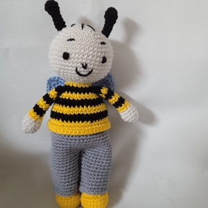 Amigurumi Méhecske, Játék & Sport, Plüssállat & Játékfigura, Plüss mesefigurák, Horgolás, MESKA