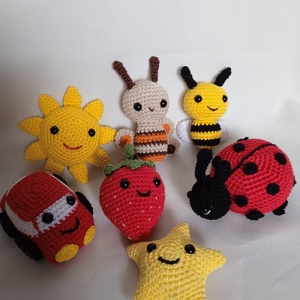 Amigurumi ovis, bölcsis jelek - Meska.hu