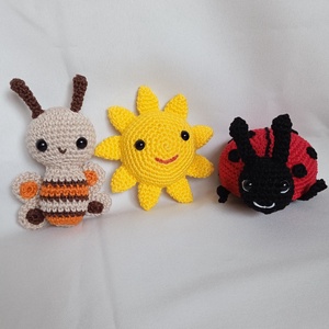 Amigurumi ovis, bölcsis jelek - játék & sport - ovis felszerelés - óvodai jelek - Meska.hu