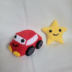 Amigurumi ovis, bölcsis jelek - játék & sport - ovis felszerelés - óvodai jelek - Meska.hu