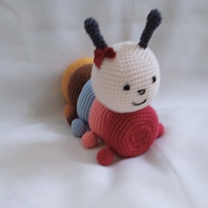 Amigurumi Hernyó, Játék & Sport, Plüssállat & Játékfigura, Más figura, Horgolás, MESKA