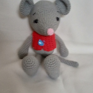 Amigurumi Egér - Meska.hu