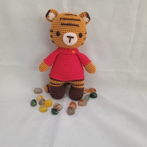 Amigurumi Tigris - Meska.hu