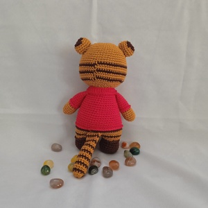 Amigurumi Tigris - játék & sport - plüssállat & játékfigura - más figura - Meska.hu