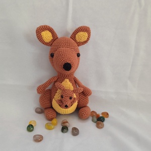 Amigurumi Kenguru - Meska.hu