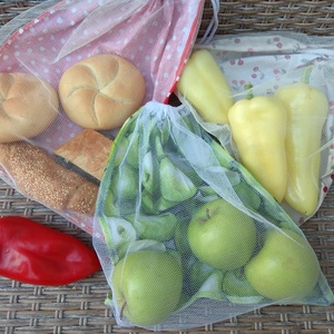 3 db zöldség/gyümölcs bevásárló zsák -  - Meska.hu