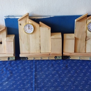 Kulcstartók órával  - Meska.hu
