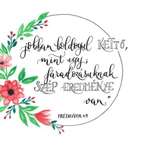 Letölthető Igés kép - Jobban boldogul kettő... - otthon & életmód - dekoráció - kép & falikép - poszter - Meska.hu