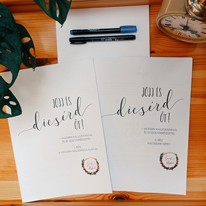 Jöjj és dicsérd Őt - dicsőítő kalligráfia csomag - Meska.hu