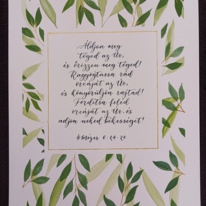 Ároni áldás  - otthon & életmód - dekoráció - kép & falikép - táblakép - Meska.hu