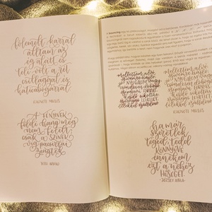 Klasszikus irodalom és Modern kalligráfia - kalligráfia oktató csomag - diy (csináld magad) - egységcsomag - Meska.hu