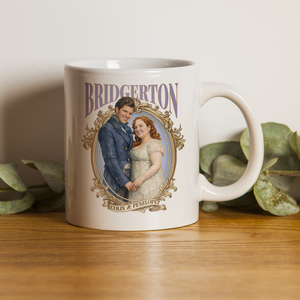 Bridgerton stílusú bögre - otthon & életmód - konyhafelszerelés, tálalás - tálalás - bögre & csésze - Meska.hu