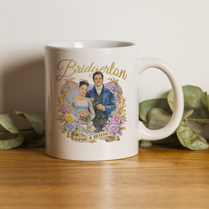 Bridgerton stílusú bögre - otthon & életmód - konyhafelszerelés, tálalás - tálalás - bögre & csésze - Meska.hu