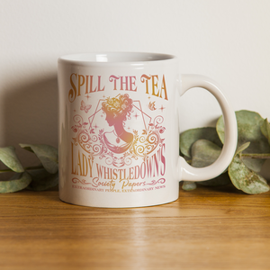 Bridgerton stílusú bögre - otthon & életmód - konyhafelszerelés, tálalás - tálalás - bögre & csésze - Meska.hu