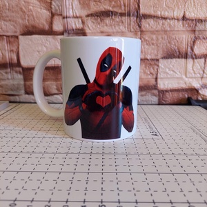 Deadpool Bögre - otthon & életmód - konyhafelszerelés, tálalás - tálalás - bögre & csésze - Meska.hu