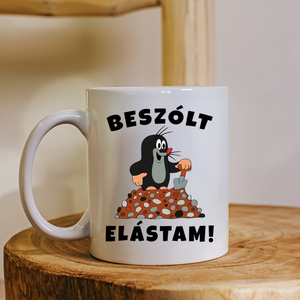 Beszólt elástam Bögre, Otthon & Életmód, Konyhafelszerelés, tálalás, Tálalás, Bögre & Csésze, , MESKA