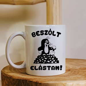 Beszólt elástam Bögre, Otthon & Életmód, Konyhafelszerelés, tálalás, Tálalás, Bögre & Csésze, , MESKA