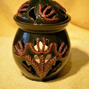 Aromalámpa zsűrizett, Otthon & Életmód, Gyertya, illat, aroma, Aromalámpa, Kerámia, MESKA