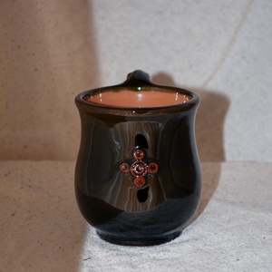 Bögre rátétes mintával, Otthon & Életmód, Konyhafelszerelés, tálalás, Tálalás, Bögre & Csésze, Kerámia, MESKA